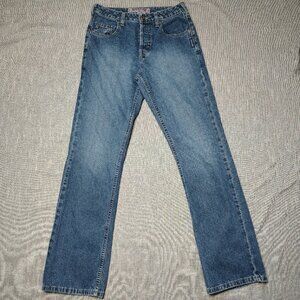 VINTAGE Silver Jeans Womens 27x32 Medium Wash Boot Cut Button Fly Canada Y2K